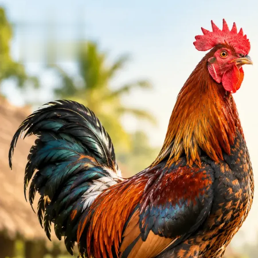 Illustrative image of a Pure Jathi Natukodi live male native chicken