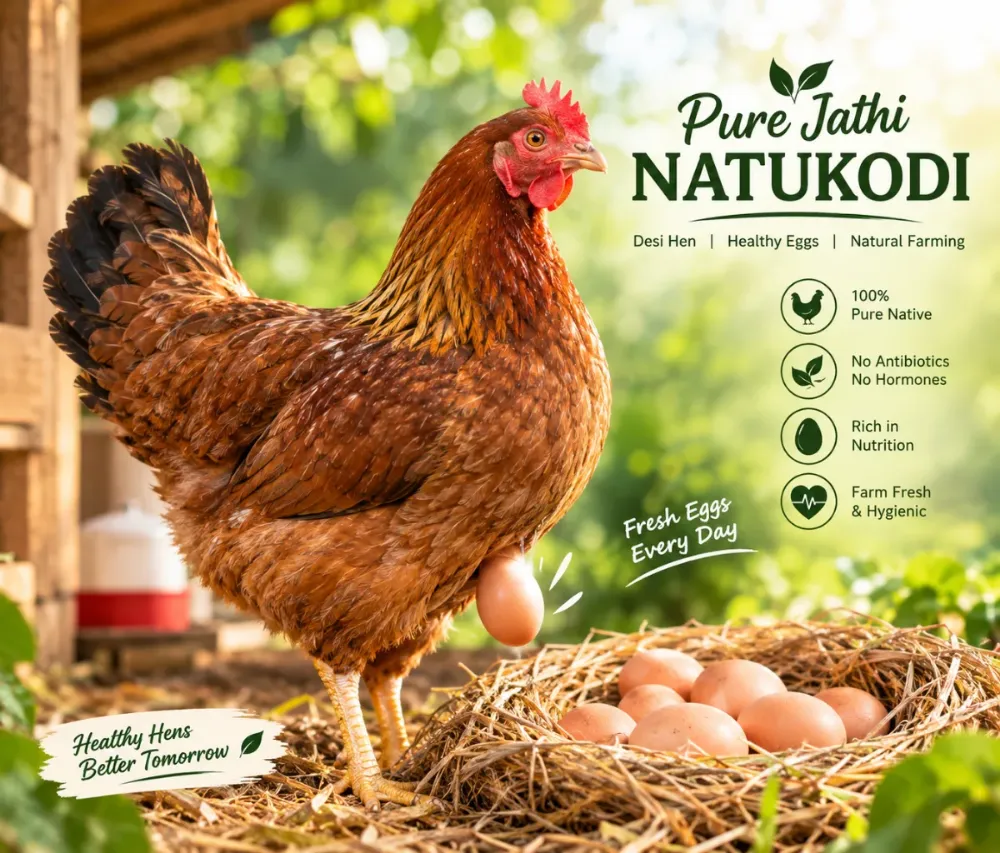 Pure Jathi Natukodi live female native chicken