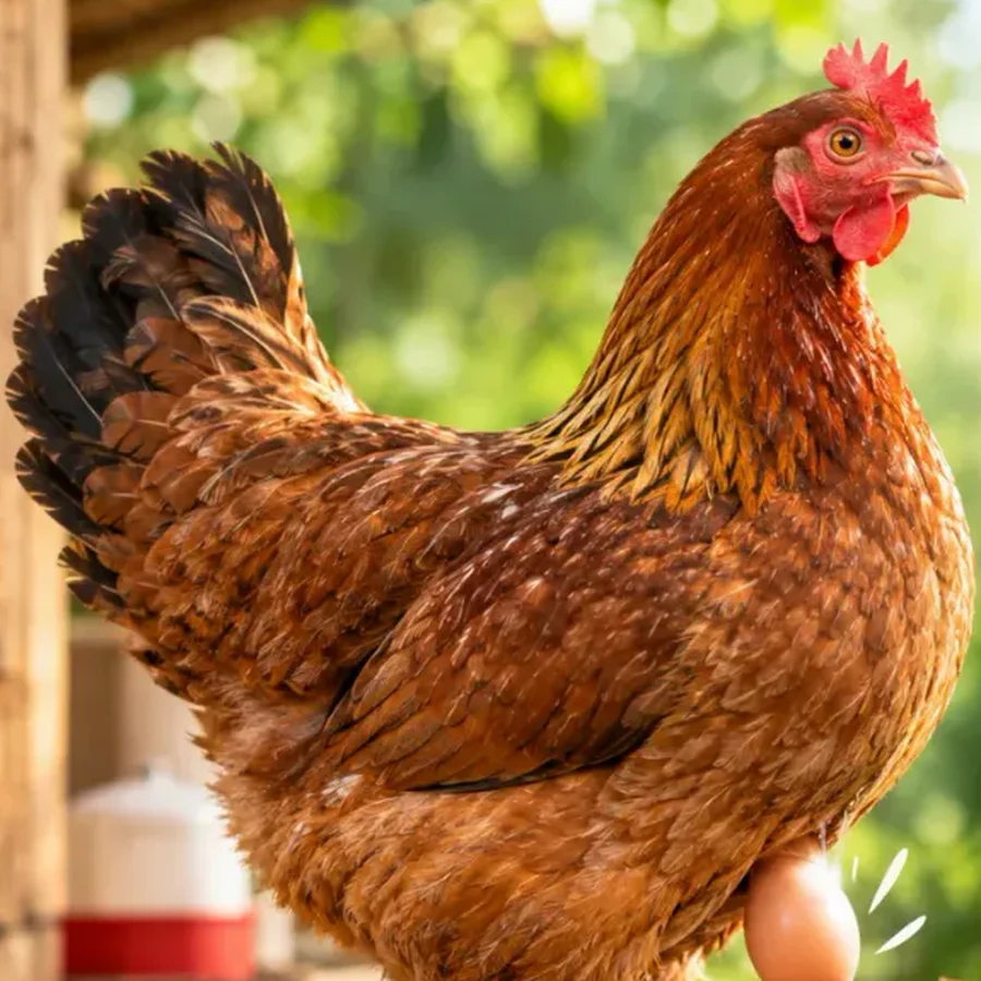 Illustrative image of a Pure Jathi Natukodi live female native chicken